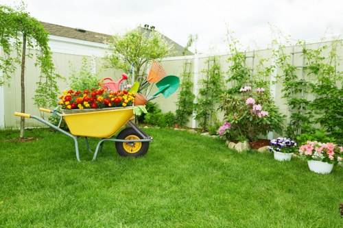 Beautifully landscaped garden in Tottenham with diverse plant species